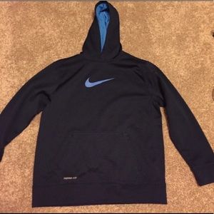 Boy’s Therma-Fit Nike Hoody (Navy Blur)